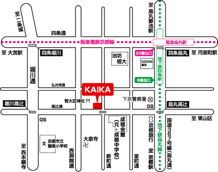 KAIKA MAP